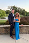Can't wait to wear this again! This dress was so comfortable, and the fabric was lightweight and flowy, making it so easy to dance in! I'm 5'3, and the length was slightly too long even with high heels. Nonetheless, love this dress and highly recommend! - Jackie S.
