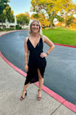 I purchased this dress for a bachelorette party event, and I absolutely love it. Fit perfectly and was sexy yet elegant. Highly recommend and would/will buy it in all colors. - Lauren S.