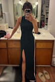 Love the fit!! I initially bought XXS, which fits me, but it's a bit tight. I'm afraid I won't be able to enjoy food lol. So I exchanged it with XS, which fits better to my liking! Photo with cat is the XXS. The other one is the XS - Nona S.