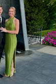 Wore this for a black tie optional wedding and absolutely loved it. Incredibly comfortable, and the color is beautiful. I received so many compliments on the dress throughout the night. It runs a little large since it is an open back halter. I am normally a Medium, but wore a size Small and honestly may have even been able to pull off a X Small. It is double layered, so I did not have to worry about sweat marks coming through being outside in mid-August heat. 10/10. - Kristin F.