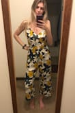 Great quality, super flowy and comfortable! Fits everywhere nice except the back is a little big. Probably going to wear a belt around it to accenuate my hips! Would recommended overall! Wearing it for my sisters baby shower in May! - Jennifer H.