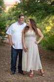 This dress is beautiful; it is the exact vibe I wanted for my engagement photos. My fiancé also really liked it. It fit perfectly, but the fabric has no stretch, so make sure you order based on your measurements. Overall, a beautiful and high quality dress! - Isabella G.