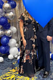 I bought this dress for a military ceremony, and it was perfect! Sizing was true to size, I'm a petite build, 5'3", and it was a little long, but I was still able to wear flat sandals without it dragging too bad! - Madisen C.