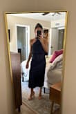 This dress fits me exactly as I had hoped. It's flattering in all the right places while also staying very classy and elegant. I was so happy I was able to snag it quickly once it came back in stock! - Kristin H.