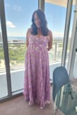The dress fit perfect the length was perfect I was the hit of the wedding! - Jenny R.