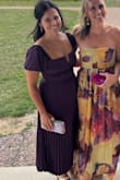 Absolutely love this dress. I should have sized up but I didn't have time to do a return. Great color and great quality. - Jade R.