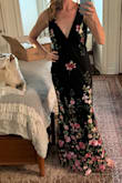 Love it. Ordered a med but exchanged for a small. I'm 5'10, 130 lbs, got it for my second wedding and really love the details - Betsi S.