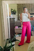 Absolutely love this top, it's not too cropped on my 5'1 self, flattering but loose and is easily dressed up or down - Ashley A.