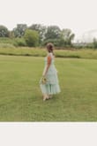Beautiful sage dress for my birthday photos! - Whitney D.