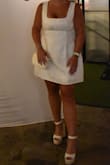 I cannot say enough good things about this dress!! I wore it for my bridal shower and felt SO beautiful. It was flattering and comfortable, not too short. I would buy this a million times over!! - Steph W.
