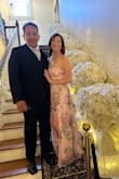 I received so many compliments on this dress, and I felt very pretty in it. I loved the flow of the skirt and the uniqueness of the neckline. - Laura D.