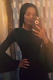 Wow wow wow! I was super hesitant about buying this dress but I'm so glad I did. It fits great but not too tight & the quality is great. - Keera W.