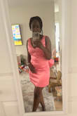 I love this dress. True to size and fits well. The fabric is also great and doesn't look cheap - Trizah C.