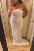 This dress is absolutely stunning, and I am so excited to wear it on my wedding day! - Abigail D.