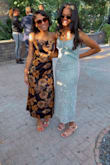 This was an excellent dress to wear as a wedding guest. It fits true to size. The colors of the dress were very much neutral and wedding appropriate. It will definitely have you turning heads and I do believe and hope it works well for all sizes. Overall I would recommend. From the color, the patterns, the fit, and the material, it's a must have! - Aleah B.