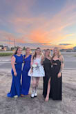 I bought this dress for my maid of honor, and it suited her so perfectly. The sash on the side was so perfect for dancing, and the dress fit so perfectly. - Brooke C.