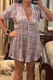 Super cute fit, just too low cut for gender reveal! - Jennifer D.