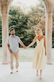 This dress was so beautiful for my engagement photos! The color and back of the dress were absolutely perfect. - Christina S.