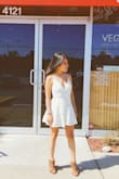 Despite me being really short, it still did not stop this romper from looking absolutely fabulous! Received tons of compliments! - Laura K.