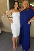 These shoes are cute and comfortable. I was a little worried about wearing suede in the heat, but even with the unavoidable sweat these shoes held up and I didn't get any blisters! The heel is chunky so perfect for an event on the grass or one where you will be on your feet for a long time! - Rachel S.