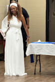 I wore this dress to my birthday party. I received a ton of compliments. It fit perfectly. - Fran G.