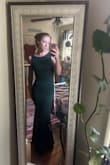 Love it so much! Fits great! I'm usually between a small and medium, went with the small, and it fits like a glove (but a comfy one). I can see myself wearing this many times in the future and past the event I got it for. Did I say it was comfy?!? Can't say it enough that the fabric is smooth on the skin and the stretch makes the tight not only look great but also feel great! 10/10 recommend! - Kaitlyn P.