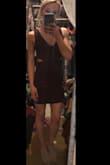 Bought this in plum and black. Very flattering! - Ciara P.