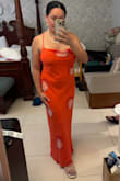 Love the color and print of this dress. Perfect for our vacation to Turks and Caicos. Very comfortable. - Jessica C.