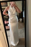 I purchased this dress for my rehearsal dinner after going through several other dresses from other companies that were total flops. It's elegant and fits perfectly. I feel beautiful and it's exactly what is pictured on the site. 10/10 - Rae F.