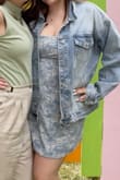 The dress was so beautiful, had adjustable straps, and fit perfectly, unless you needed to sit down. The fabric had zero stretch, so when it came to sitting, the dress would ride up ALL the way. The wedding I was at was turned into a night of fighting my dress to stay down. - Jessica S.