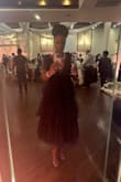 LOVED this dress! Wore to a wedding and got so many compliments. Looks expensive, but great price. I would actually have sized down due to the straps not being adjustable. That caused me to have to make sure I was sitting up straight at all times in order to prevent a peek-a-boo moment. - Gina B.