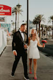 This dress is extremely well-made and true to size. I like the fact that it gives you the option of removing the straps if that's what you'd prefer. We eloped in Vegas, and this dress was perfect for it! - Penny B.