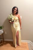 Absolutely loved this dress. I got so many compliments and felt amazing in it. Very comfortable yet classy. The lines hide your tummy, the design hugs all the right curves. Get the dress. You won't regret it. - Serenity C.