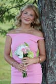 I loved the dress; I got many compliments on it. It was super flattering! The size fits perfectly and the color looks exactly the same! I did end up putting the other sleeve off the shoulder as well because I thought it looked cute! - Mahayla N.