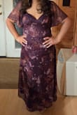 It fit perfectly!! I will say it fits more like a maxi for me since I'm 5'0, but it still looked good that way. Material and everything is 100 percent. - ROXANA B.