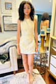 My daughter loved the dress, wore it to a party. I think it looks better than shown on the web, but the material is very thin. - Magdalena M.