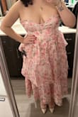 I wanted to love this dress so bad. There was no support in the bodice. As soon as I lifted my arms, the girls just spilled out. I think there was boning on the sides but it did absolutely nothing. - Vicki M.