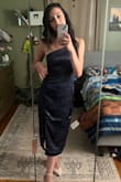 The subtle pattern on this dress is SO pretty, and the shape is so flattering, probably going to wear it to 9 out of the next 10 events I go to - Amanda F.