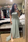 I'm in love. It covers my chest, which is hard to find. It's so beautiful and I'm so excited to wear it. Will be buying more soon. - Hannah A.