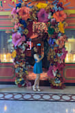 This dress is just so flirty and flattering! Color is just gorgeous! Wore it in Dubai at the palm Atlantis. - Mishieru T.
