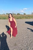 I'm a true to size large in pants and shirts. This dress fits me amazingly. I did have to alter the straps because it was a little too loose for my liking, as well as a little off the bottom because I cannot wear heels that high. I got so many compliments all night in that dress. I felt my absolute most beautiful. - Jordann B.