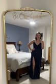 I was looking for a wedding guest dress for a fall wedding and found the perfect fit in this dress-literally! Very true to size. The design is beautiful. The zipper is a bit tough due to the fabric, but otherwise it's perfect! - Kalin M.