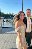 I have never been to a wedding where I received so many compliments on a dress! When I posted my pictures, the dress got even more recognition for how beautifully stunning it is! I'm not super curvy in the hips, but it made me look like I had something going on. I never do reviews, but go buy this dress. - Grace M.