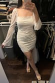 I bought this dress for my bachelorette and it was perfect! It fits true to size. - Vanessa P.