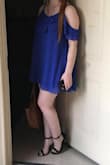 I wore this on a date night with my boyfriend and surprised him and it was perfect! It was a little bit short with heels on, but it is a super feminine dress that looks very cute. It can be dressed up with heels or dressed down with sandals and it is flowy for a nice summer day! Lulu's never disappoints! - MacKenzie T.