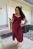This dress is beautiful. It fits so nicely, I felt so confident and comfortable in it. - Stephany R.