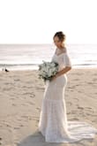 It was the perfect dress for my spur of the moment courthouse elopement wedding in South beach. The fit was great - it was comfortable and easy to get on. And won't break the bank. Felt beautiful in it. - Katherine G.