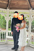 I wore this dress for my small courthouse wedding, and it was absolutely perfect! It struck the perfect balance, not too simple, not too over-the-top, and felt just right for the occasion. The fit was comfortable, the style was elegant, and I received so many compliments on how beautiful it looked. It made me feel confident and special on such an important day. Highly recommend this dress for anyone looking for something classy and timeless! - Jeongmin Y.