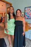 Bought this dress for something fun to wear for my bridal shower and it was perfect! The color was fun and the length was perfect. Based on reviews, I got a large, and glad I did as I have a bigger chest. Straps can be a little annoying and could pose a problem for some people but they stayed up good for me. Would recommend. - Michaela M.