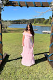 Really recommend this dress, got so many compliments! If you're looking for a dress that's suitable for a young girl, this would definitely be the one! I got a pink one while my twin sister got the blue ones. Perfect size, really nice colour, really good quality, really worth the wait and the cost. Overall, the best dress ever would definitely buy a dress Lulus again - Lily P.